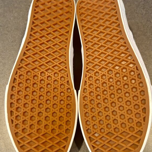 ~~VANS Slip On Skate Sneakers Green/Black Checkered Shoes Men’s 7.5 Womens 9.0 - Picture 6 of 7